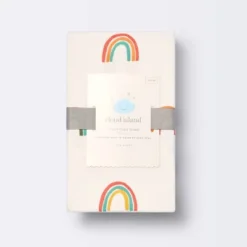 Polyester Rayon Fitted Crib Sheet - Rainbows - Cloud Island™ -Baby Products Store GUEST 01639ce1 f0e4 4d3d 83a7 762360ca1ba2