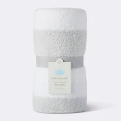 Chenille Stripe Baby Blanket - Gray And White Stripes - Cloud Island™ 7 Chenille Stripe Baby Blanket - Gray And White Stripes - Cloud Island™ -Baby Products Store GUEST 0324882f 509f 4a9b ba22 358ea19cbf70