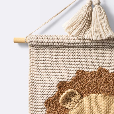 Lion Fiber Wall Art - Cloud Island™ 4 Lion Fiber Wall Art - Cloud Island™ - Image 2