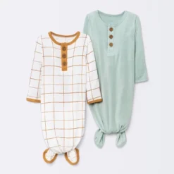 Baby 2pk Modal NightGown - Cloud Island™ Blue -Baby Products Store GUEST 1092f748 b540 4833 9ad0 3d4b8e1d8adc