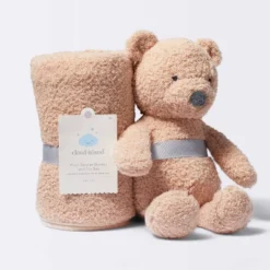Plush Blanket With Soft Toy - Bear - Cloud Island™ 7 Plush Blanket With Soft Toy - Bear - Cloud Island™ -Baby Products Store GUEST 11fa18e6 6ea2 41bd a081 671a75caa335