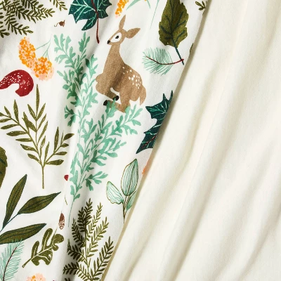 Fitted Jersey Crib Sheet Fauna - Solid Gray - Cloud Island™ 4 Fitted Jersey Crib Sheet Fauna - Solid Gray - Cloud Island™ - Image 2