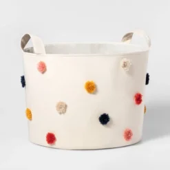 Pom-Pom Kids' Storage Basket Cream - Pillowfort™ 13 Pom-Pom Kids' Storage Basket Cream - Pillowfort™ -Baby Products Store GUEST 13e4dbef df98 4d2c a3ff 314fc8722bbf