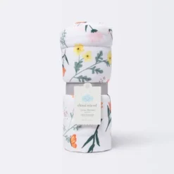 Jersey Knit Reversible Blanket - Cloud Island™ Garden Floral -Baby Products Store GUEST 1ab9dd2a 1712 43f6 ad5e 041002a4e3ba