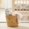Braided Water Hyacinth Tapered Floor Basket Sleepy Bear - Cloud Island™ -Baby Products Store GUEST 1b0701f0 3320 4494 93e1 670523aa7465