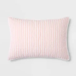 Chambray Striped Kids' Sham - Pillowfort™ -Baby Products Store GUEST 26204b23 d92f 4768 87ef e5228358f247