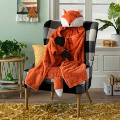 Fox Hooded Blanket - Pillowfortâ˘