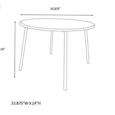 Metal Kids' Activity Table - Pillowfort™ 6 Metal Kids' Activity Table - Pillowfort™ - Image 4