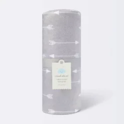 Plush Velboa Baby Blanket Arrows - Cloud Island™ Gray -Baby Products Store GUEST 4c858ce8 bd80 4e1a aa02 f98ff2e5ca06