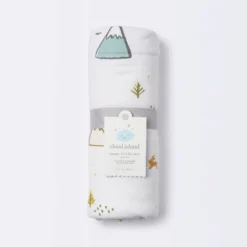 Jersey Knit Reversible Baby Blanket Adventures - Cloud Island™ White/Gray/Pink -Baby Products Store GUEST 4fad5fcb 442b 4b41 8ddf c3018caa1f57