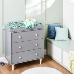 Changing Pad Cover - Cloud Island⢠Green