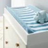 Wipeable Changing Pad Cover - Blue And White Stripes - Cloud Island™ 2 Wipeable Changing Pad Cover - Blue And White Stripes - Cloud Island™ -Baby Products Store GUEST 5c0ac18e da73 45f1 9734 c8a3a778d0bb