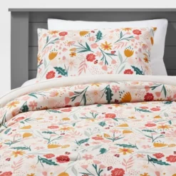 Floral Garden Cotton Kids' Comforter Set - Pillowfort™ -Baby Products Store GUEST 61510c2a 74a3 4aa9 8d3c 354593e810f5
