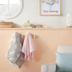 Featured Products 23 Plush Embossed Baby Blanket Hearts - Cloud Island⢠Pink