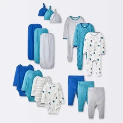 Baby Boys' 16pk Layette Gifting Bundle - Cloud Island™ Blue 11 Baby Boys' 16pk Layette Gifting Bundle - Cloud Island™ Blue -Baby Products Store GUEST 73b903eb 5896 453a aeb8 ee04930c2ca7