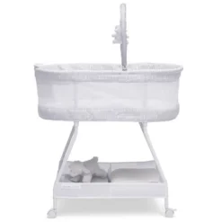 Delta Children Curve Bassinet - White And Gray 10 Delta Children Curve Bassinet - White And Gray -Baby Products Store GUEST 7e769cb0 3c30 4933 9c4e f931c578d709