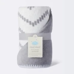 Plush Baby Blanket - Chevron - Gray - Cloud Island™ 7 Plush Baby Blanket - Chevron - Gray - Cloud Island™ -Baby Products Store GUEST 839a0711 d92f 488f 9431 2e26fcef0a1f