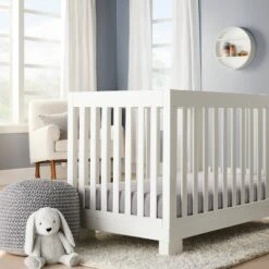 Plush Polyester Spandex Fitted Crib Sheet - Solid Gray - Cloud Islandâ˘