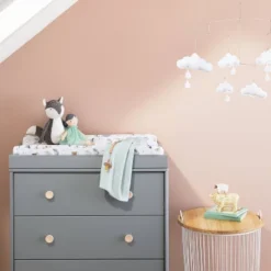 Plush Changing Pad Cover Woodland Animals - Cloud Islandā¢