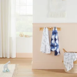 Muslin Swaddle Blankets Starry Slumber 3pk - Cloud Island⢠Blue