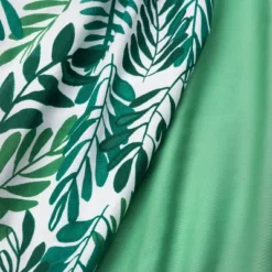 Crib Fitted Sheets Ferms And Solid Green - Cloud Island⢠Green 2pk