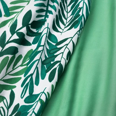 Crib Fitted Sheets Ferms And Solid Green - Cloud Island™ Green 2pk 3 Crib Fitted Sheets Ferms And Solid Green - Cloud Island™ Green 2pk