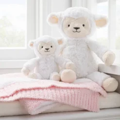Plush Animal With Mini Plush Stuffed Animal Toy - Lamb - 2pc - Cloud Islandâ˘