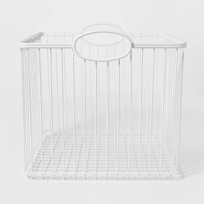 Stackable Kids' Storage Wire Bin - Pillowfort™ 8 Stackable Kids' Storage Wire Bin - Pillowfort™ - Image 6