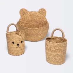 Small Hanging Bear Basket With One Handle - Cloud Island™ 7 Small Hanging Bear Basket With One Handle - Cloud Island™ -Baby Products Store GUEST d431b688 3dbe 4f88 9c64 fe5bed1e4a49