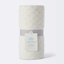 Seed Stitch Pointelle Baby Blanket - Cream - Cloud Island™ 7 Seed Stitch Pointelle Baby Blanket - Cream - Cloud Island™ -Baby Products Store GUEST da5df995 ab8b 45b5 8101 3afcf6a48e1a