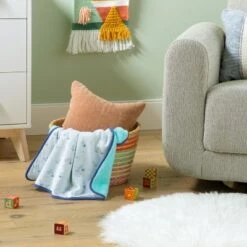 Baby Jersey Knit Blanket - Cloud Island⢠Blue