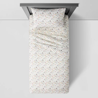 City Cars Cotton Kids' Sheet Set - Pillowfort™ 4 City Cars Cotton Kids' Sheet Set - Pillowfort™ - Image 2