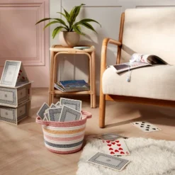 Striped Coiled Rope Kids' Storage Bin - Pillowfort™ -Baby Products Store GUEST f34aa5dc 5c04 4334 a97a 7f1abceb89ea