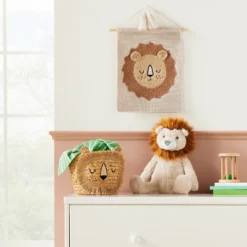 Lion Fiber Wall Art - Cloud Islandâ˘